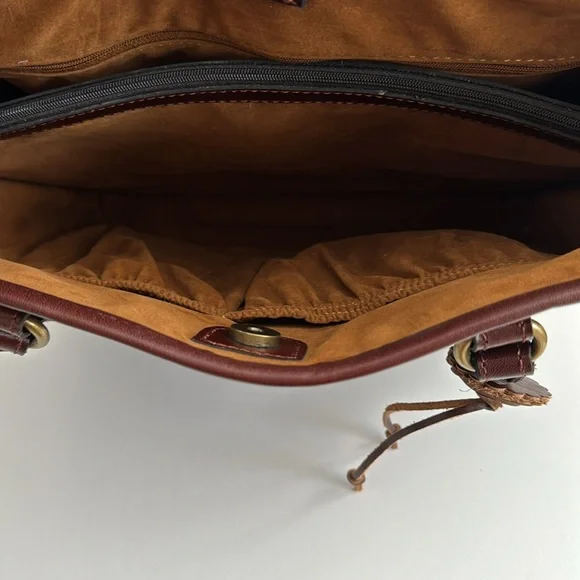Patrica Nash Adeline Leather Tote Shoulder Bag